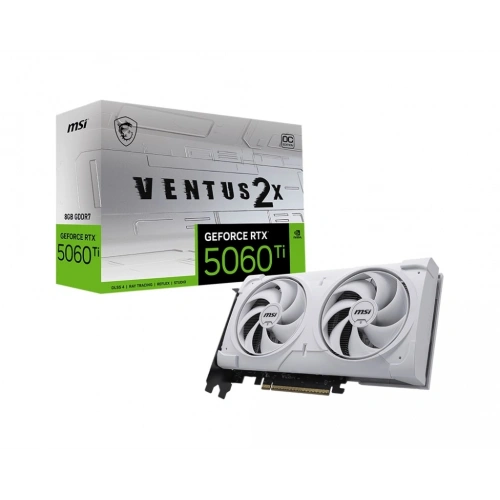 MSI GEFORCE RTX 5060 TI 8G VENTUS 2X OC WHITE PLUS
