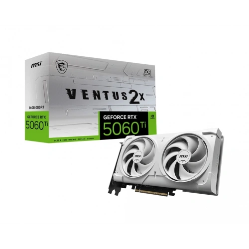 MSI GEFORCE RTX 5060TI 16G VENTUS 2X OC WHITE PLUS