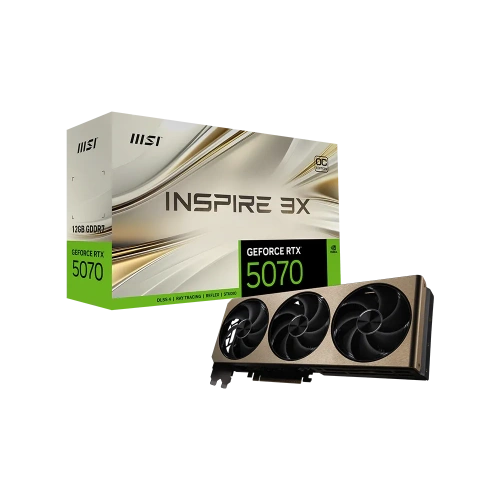 MSI GEFORCE RTX 5070 12G INSPIRE 3X OC 192BIT