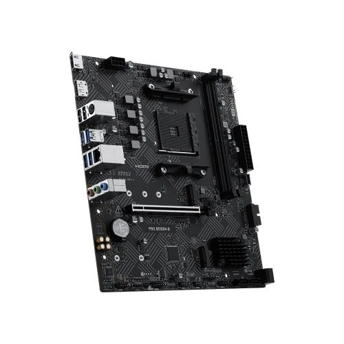 MSI PRO B550M-B AM4 DDR4 4600(OC) HDMI DP 2x M.2 USB 5Gbps mATX