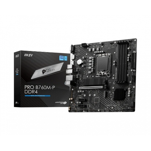 MSI PRO B760M-P DDR4 4800(OC) DDR4 HDMI DP M.2 ATX 1700p