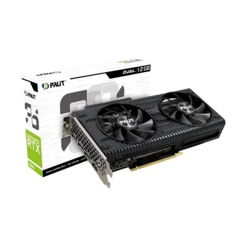 Palit Geforce RTX3060 Dual LHR 12GB 192BIT Gddr6 (DX12) Pcı-E 4.0 Ekran Kartı (NE63060019K9-190AD)