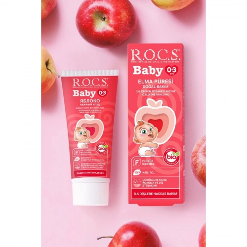 R.o.c.s. Baby 0-3 Yaş Elma Püresi Diş Macunu 35ml