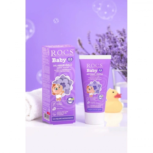 R.o.c.s. Baby 0-3 Yaş Ihlamur Özlü Diş Macunu 35ml