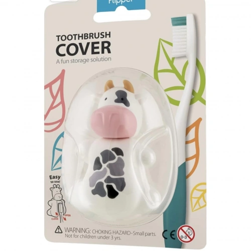 R.o.c.s. Flipper Hijyenik Diş Fırçası Kabı İnek