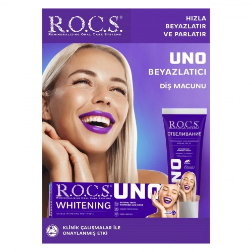 R.o.c.s. Uno Hızlı Beyazlatıcı Diş Macunu 74g