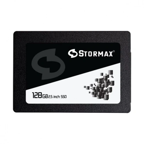 Stormax 128 GB SSD 2 5" Sata3 550-530MB/s Black SERI-SMX-SSD30BLCK/128G SSD Disk