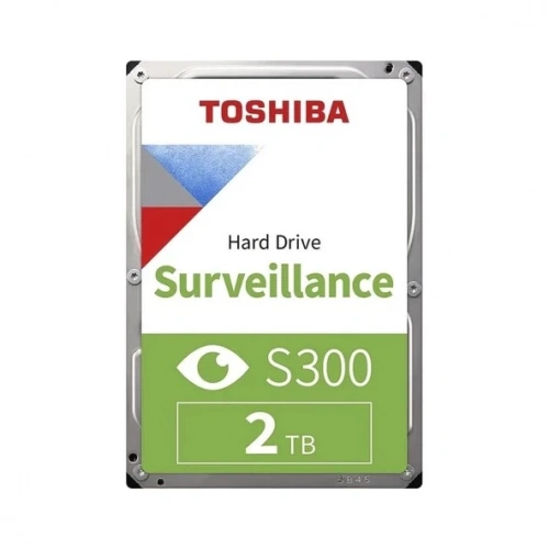 Toshiba 2TB 3,5" 5400 SATA3 128MB S300 HDWT720UZSVA 7/24 Bulk Güvenlik Diski