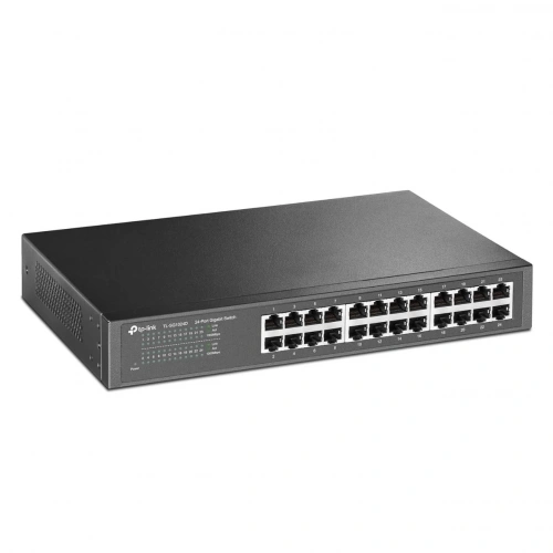 TP-Link TL-SG1024D 24 Port Gigabit 10/100/1000 Mbps Çelik Kasa Rackmount Yönetilemez Switch