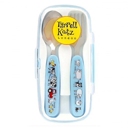 Tyrrell Katz Kutulu Çatal Kaşık Seti - Farmyard