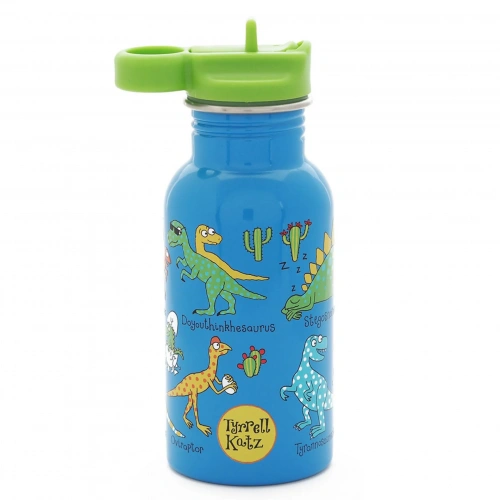 Tyrrell Katz Pipetli Çelik Matara 400ml - Dino