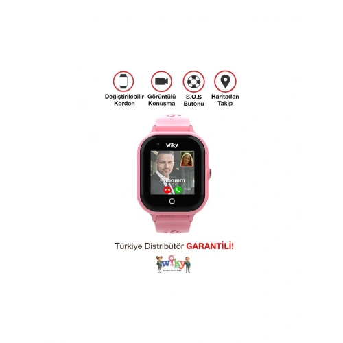 Wiky Watch 4S Pembe Akıllı Çocuk Saati