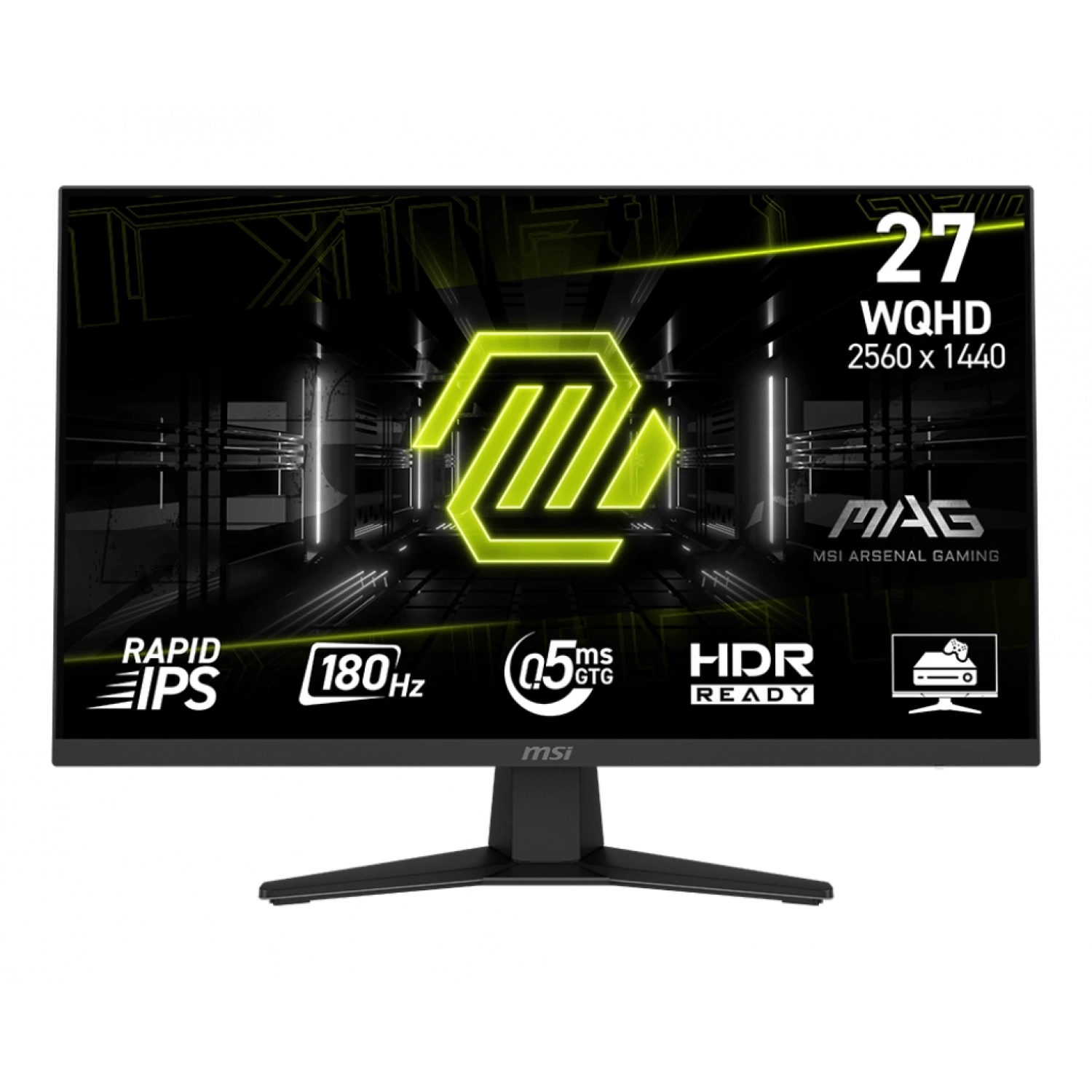 27 MSI MAG 274QF 0.5MS 180HZ 2K WQHD ADAPTIVE SYNC IPS GAMING
