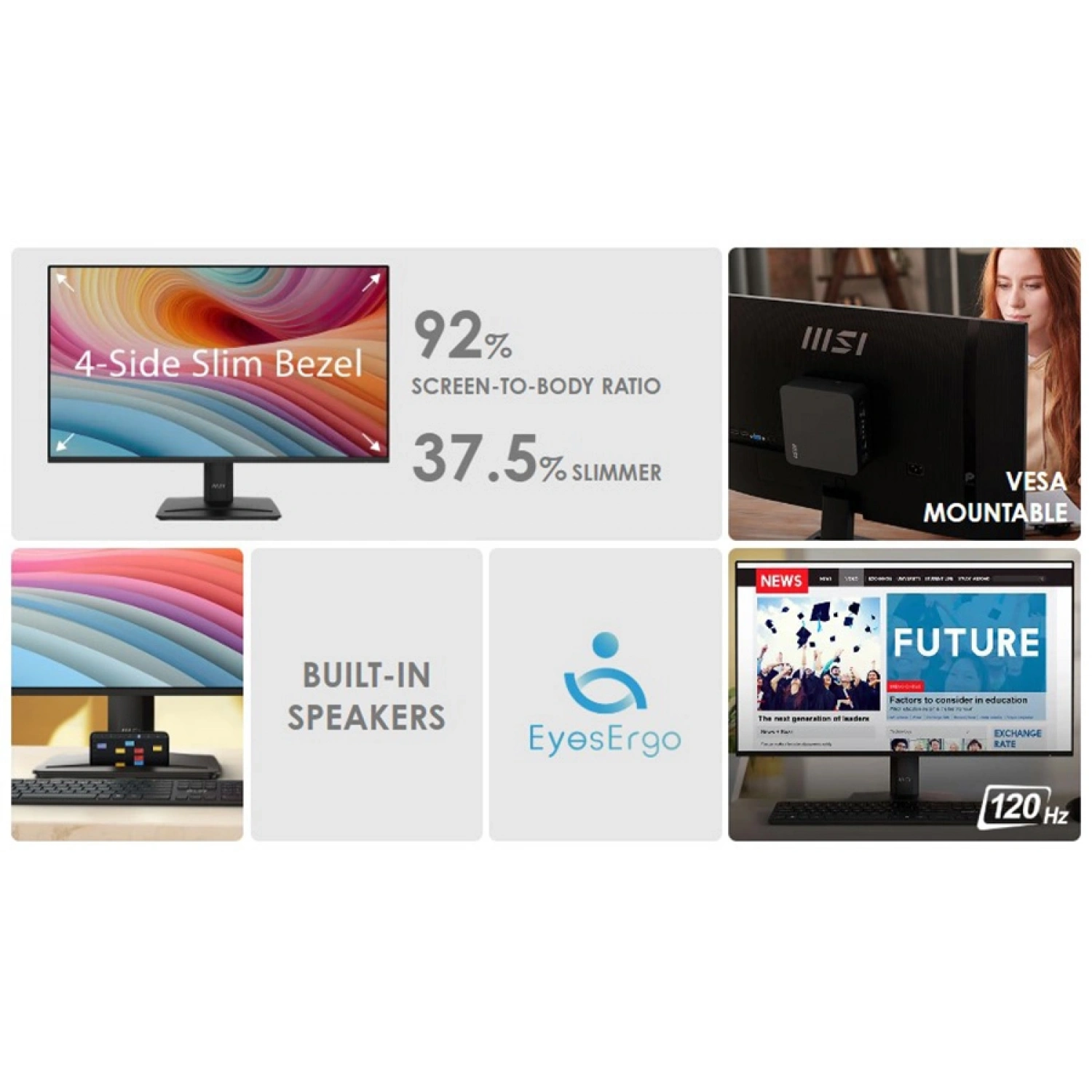 27 MSI PRO MP275 E2 1MS 120HZ IPS ADAPTIVE-SYNC