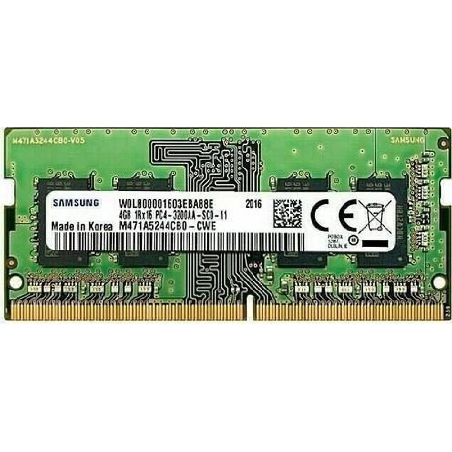 SAMSUNG 4GB DDR4 3200MHz 1.2V SODIMM KUTUSUZ (M471A5244CB0-CWE)