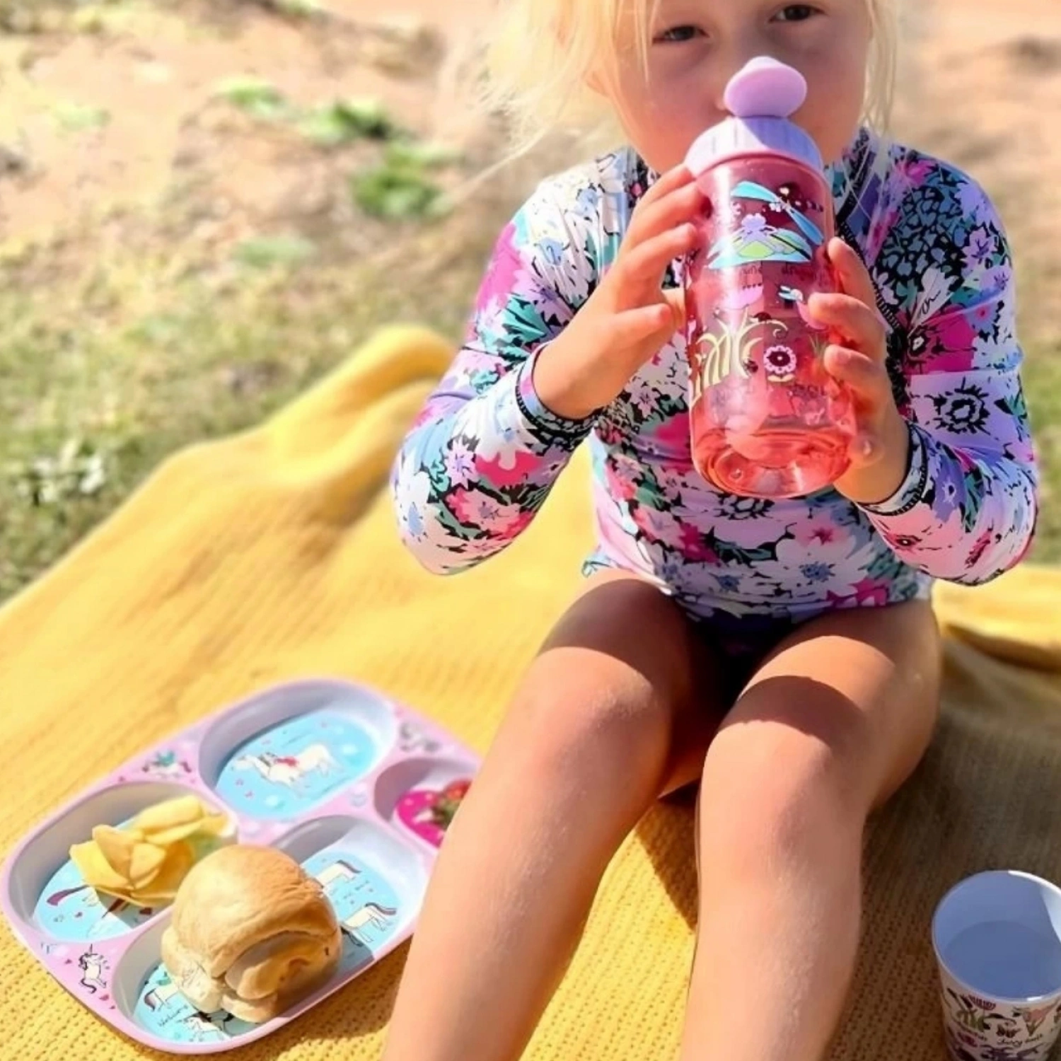 Tyrrell Katz 3’lü Melamin Mama Seti - Unicorn