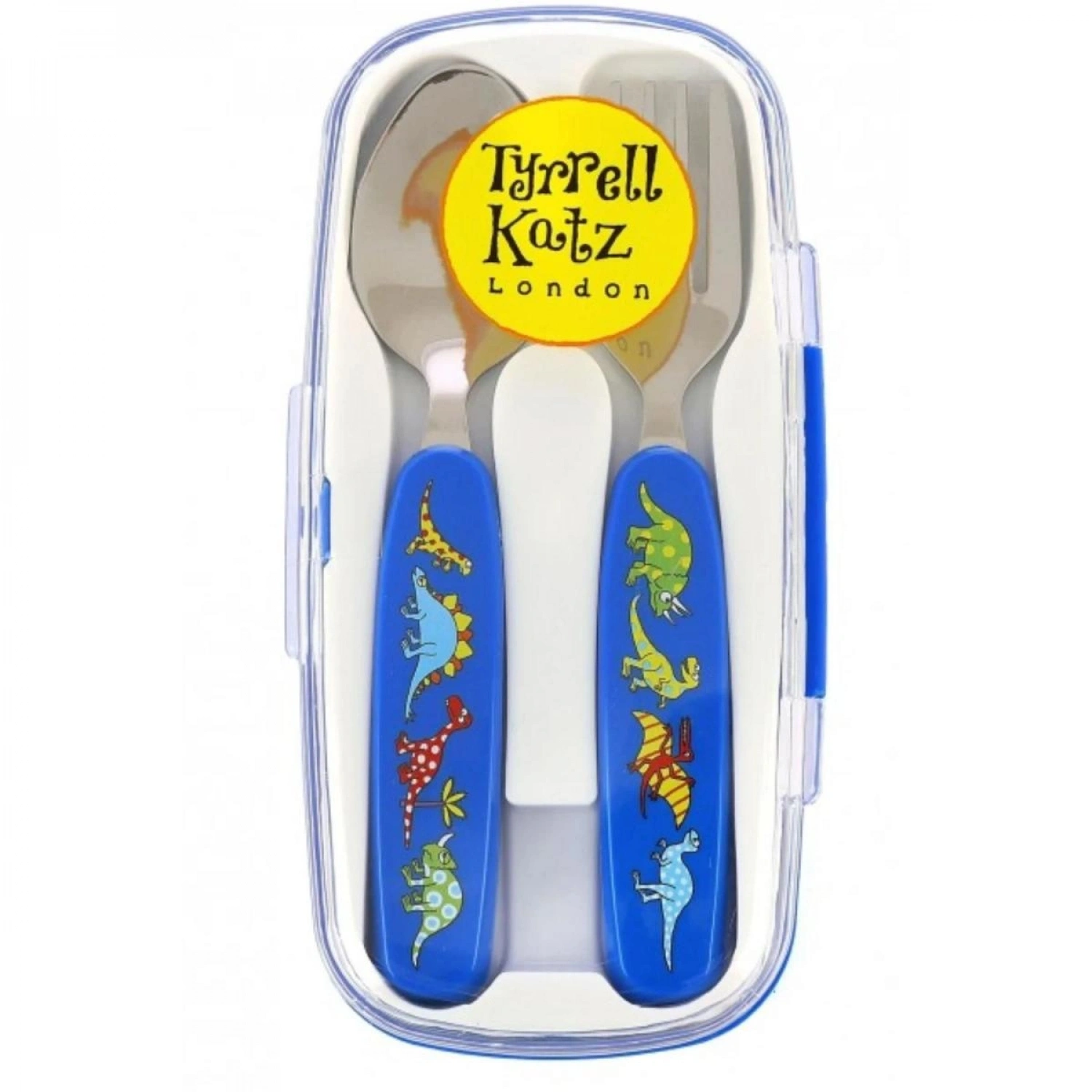 Tyrrell Katz Kutulu Çatal Kaşık Seti - Dino