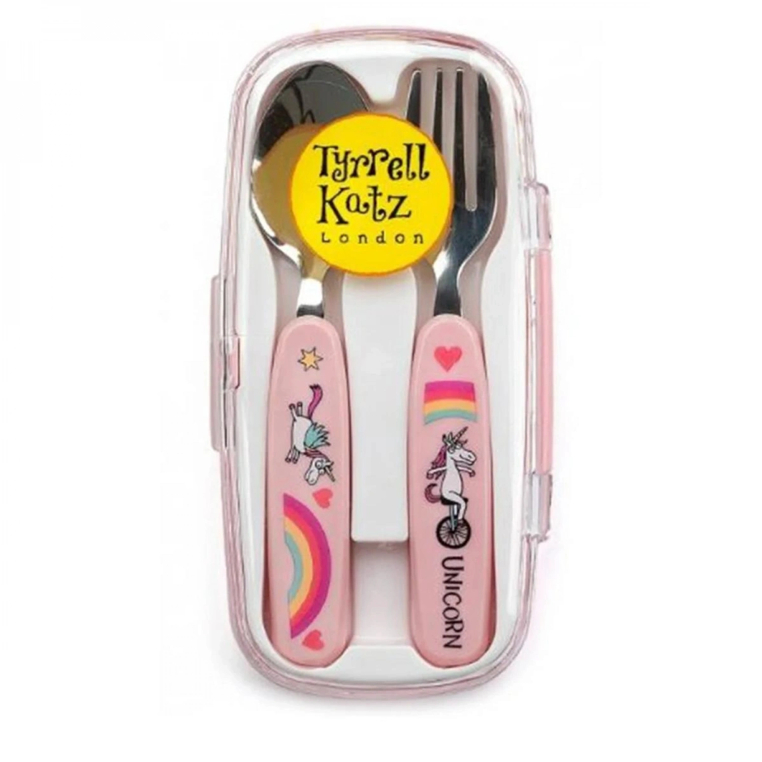 Tyrrell Katz Kutulu Çatal Kaşık Seti - Unicorn