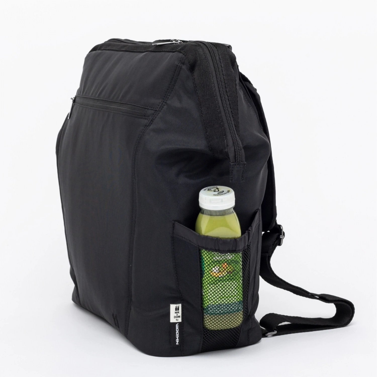 Nikidom Anne Bebek Bakım Çantası - Siyah | Miniboni Müslin Emzirme Örtüsü Hediye