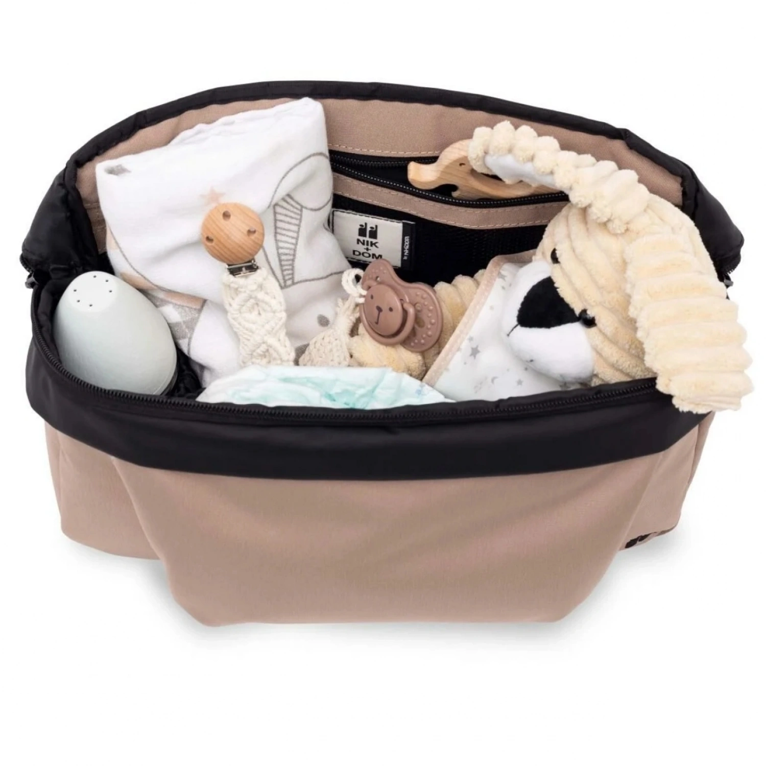 Nikidom Organizer Anne Bebek Bakım Çantası - Bej