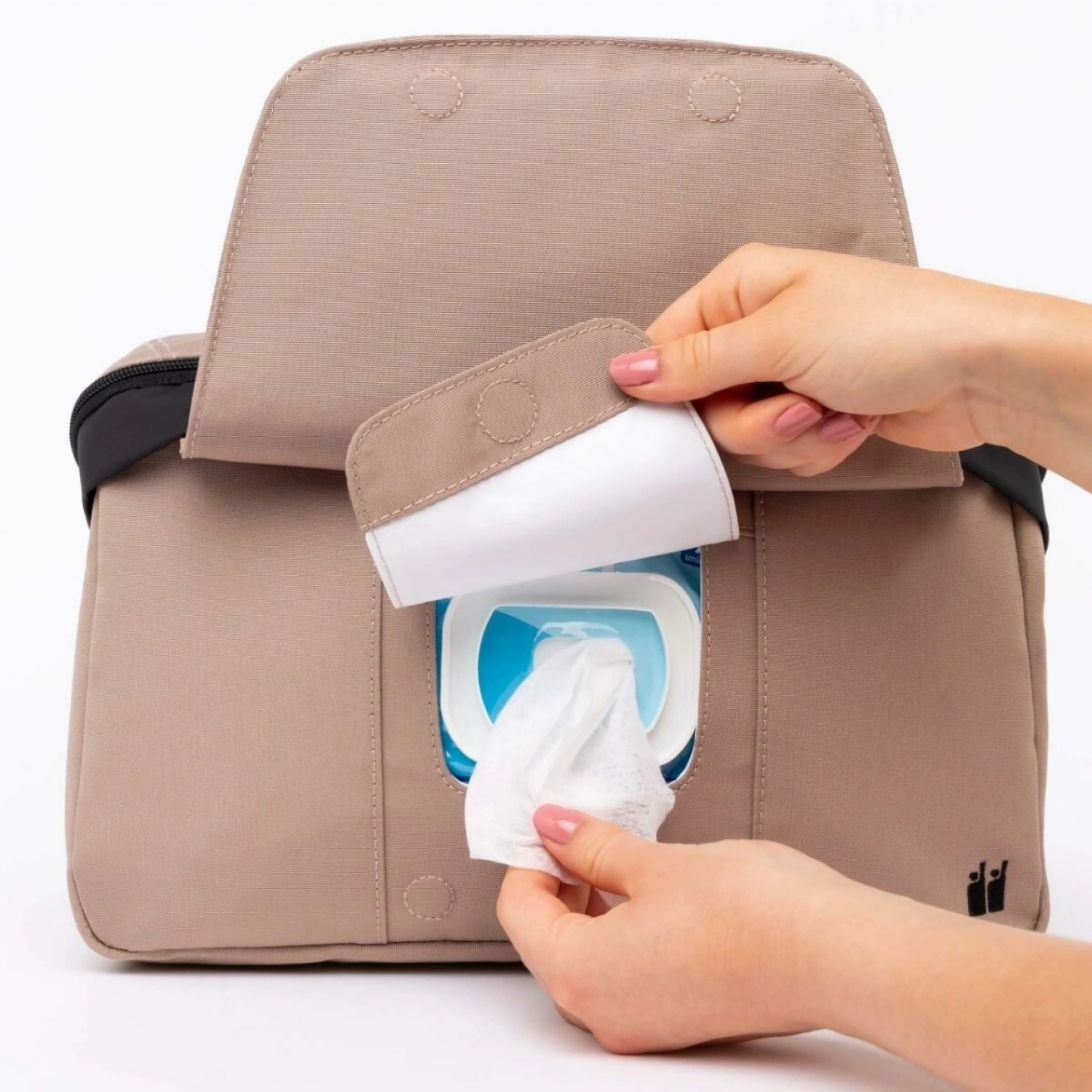 Nikidom Organizer Anne Bebek Bakım Çantası - Bej