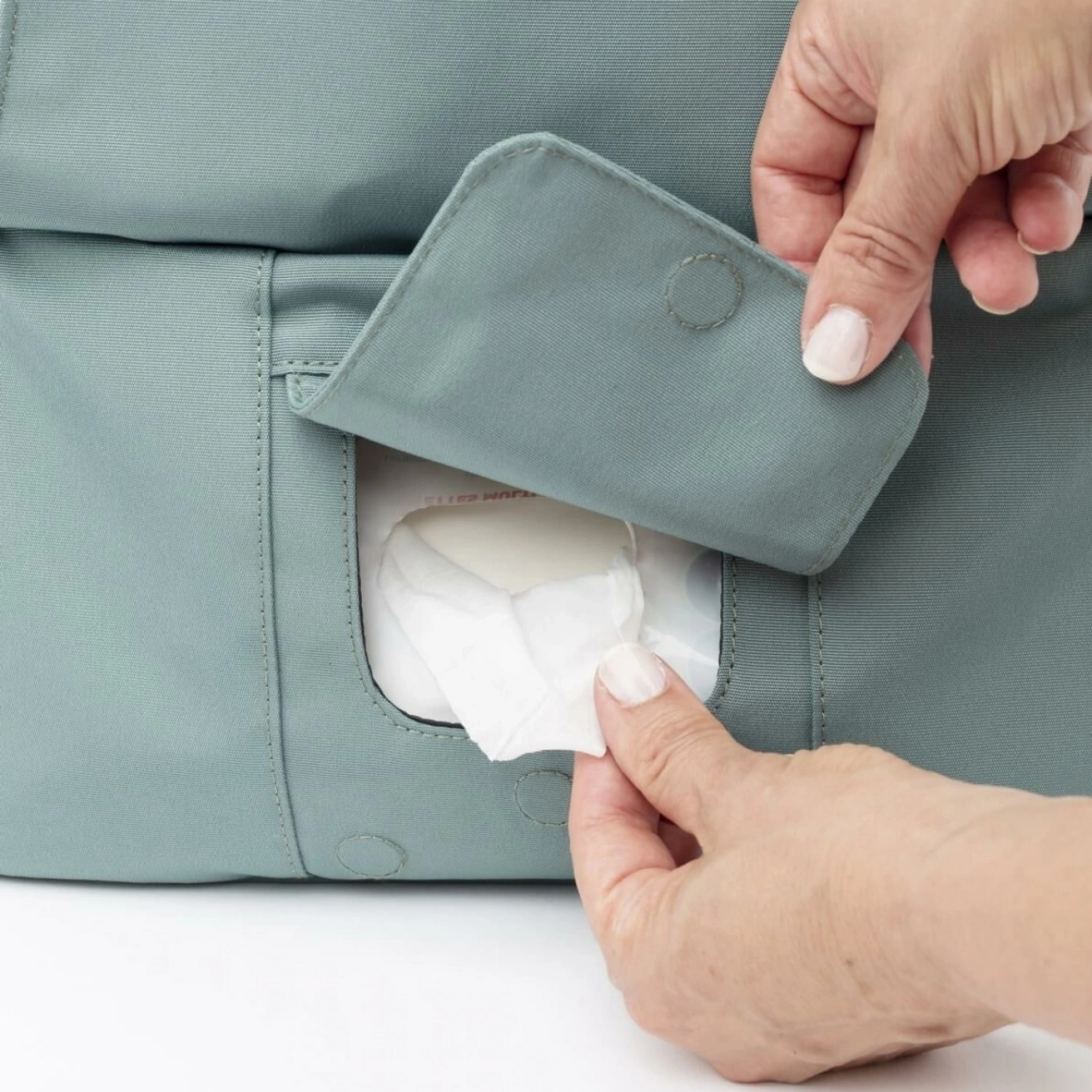 Nikidom Organizer Anne Bebek Bakım Çantası - Mavi