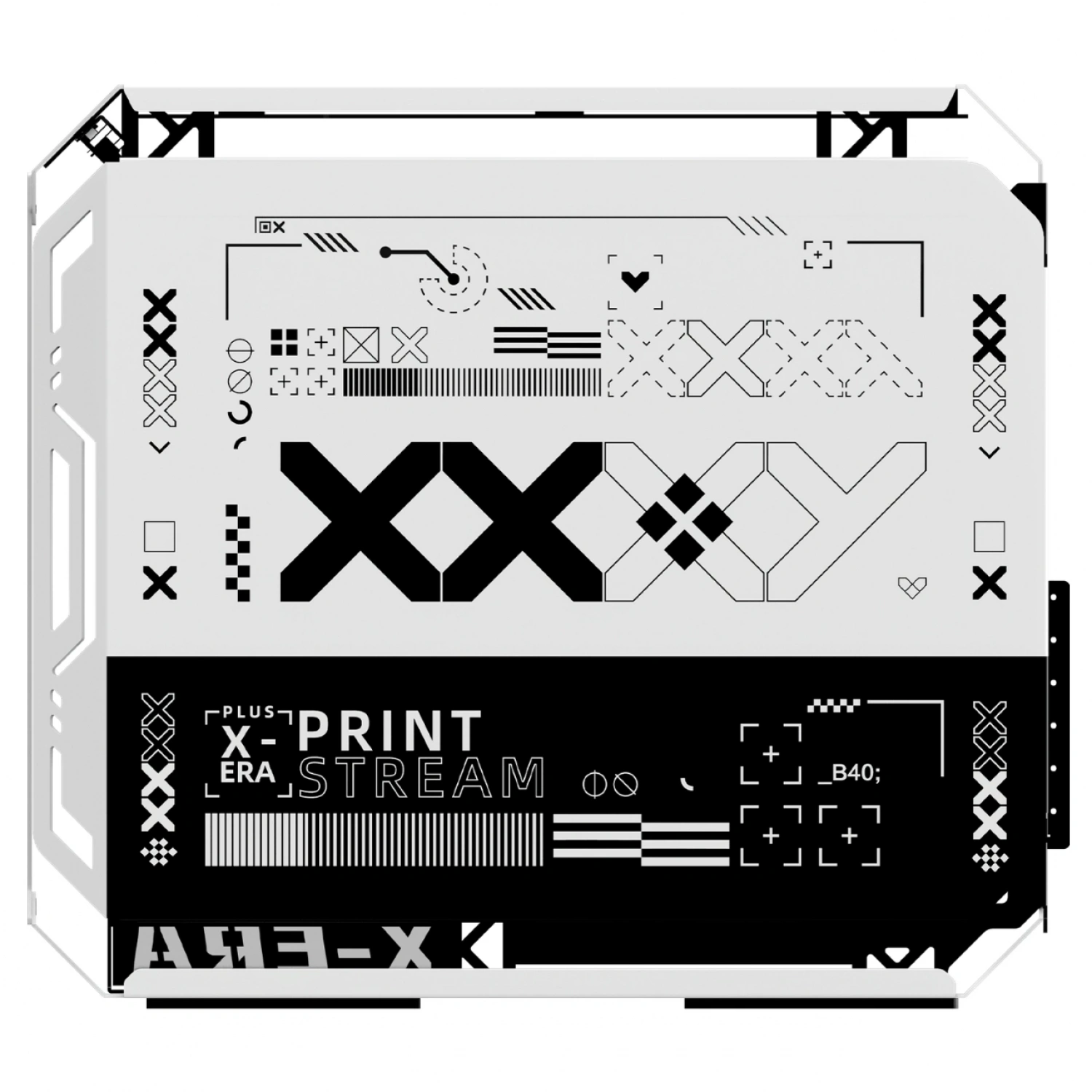 Hyper Rocket X-ERA PRO ATX 7 Argb Fan Beyaz Oyuncu Kasası