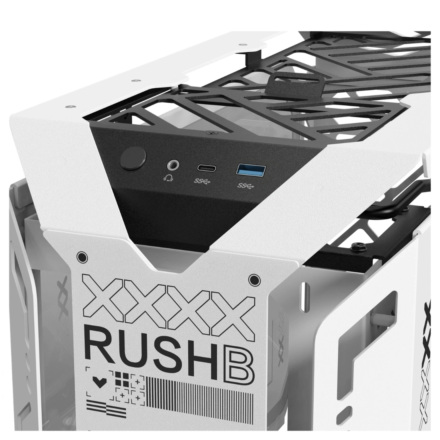 Hyper Rocket X-ERA Print Stream M-ATX 6 Argb Fan Open Frame Oyuncu Kasası