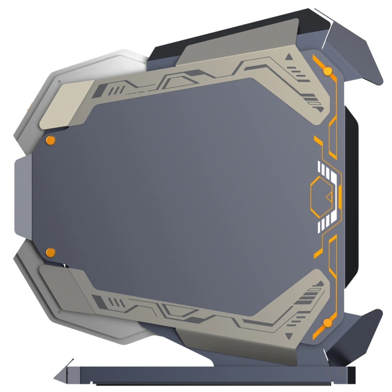 Hyper Rocket MOLA E-ATX 4 Argb Fan RGB Open Style Fantastik Oyuncu Kasası