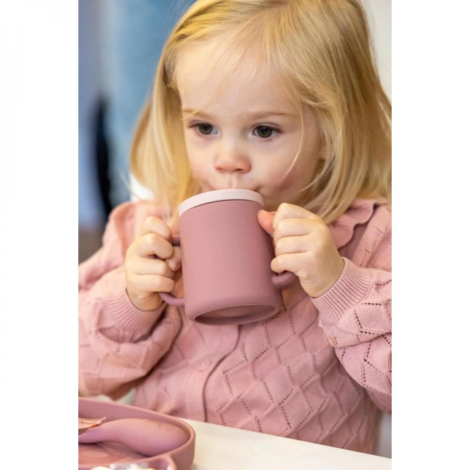 Tum Tum Silikon Alıştırma Bardağı - Betsy Bear