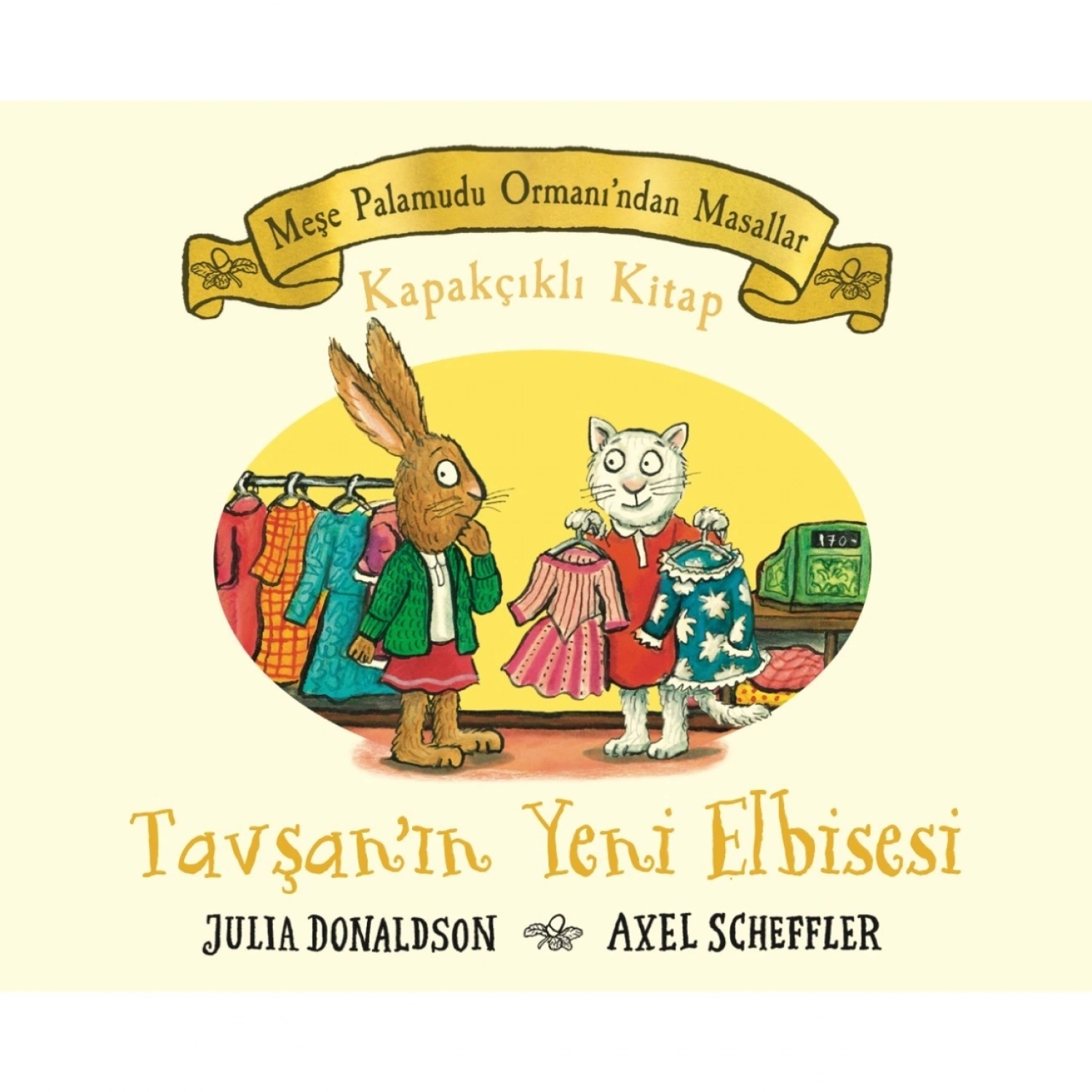 Beta Kids Meşe Palamudu Ormanından Masallar Tavşanın Yeni Elbisesi - Kapakçıklı Kitap