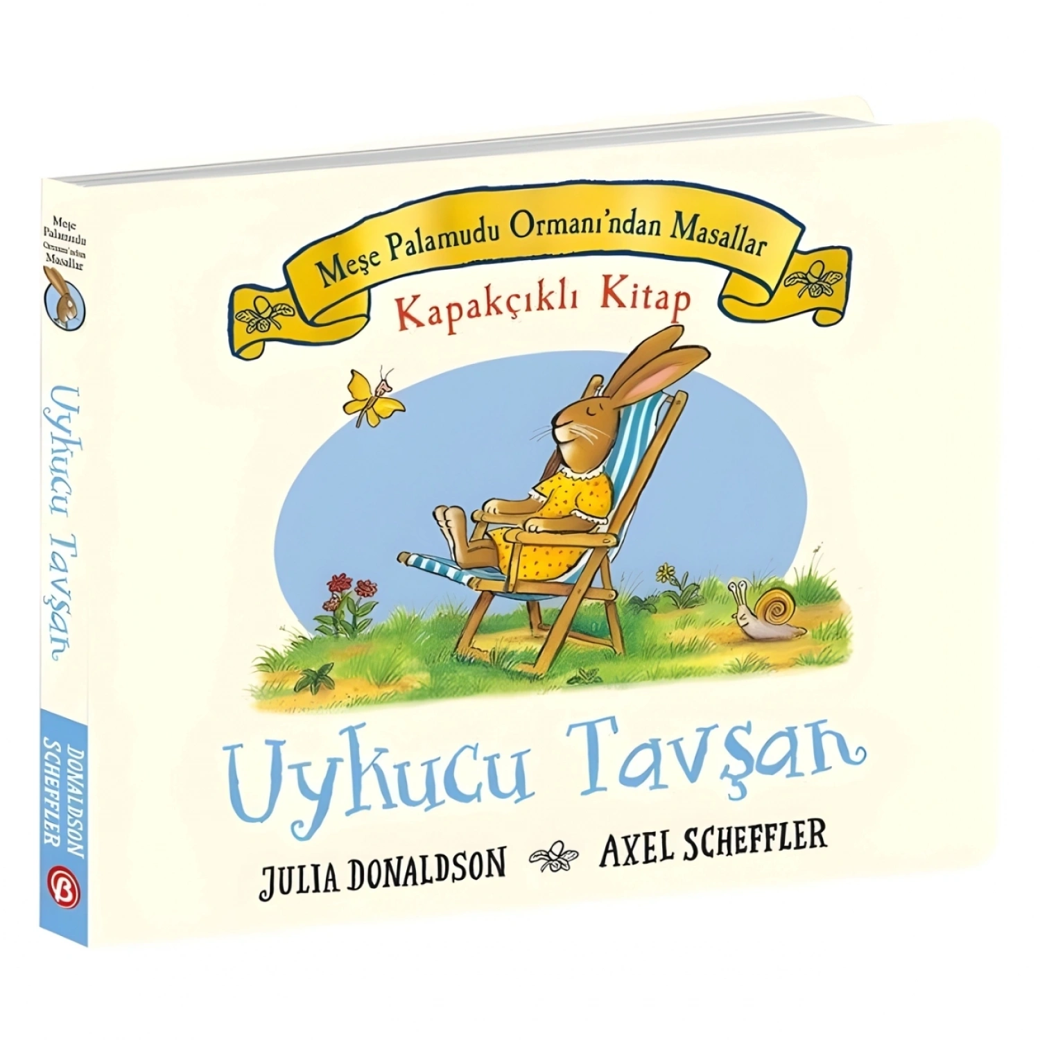 Beta Kids Meşe Palamudu Ormanından Masallar Uykucu Tavşan - Kapakçıklı Kitap