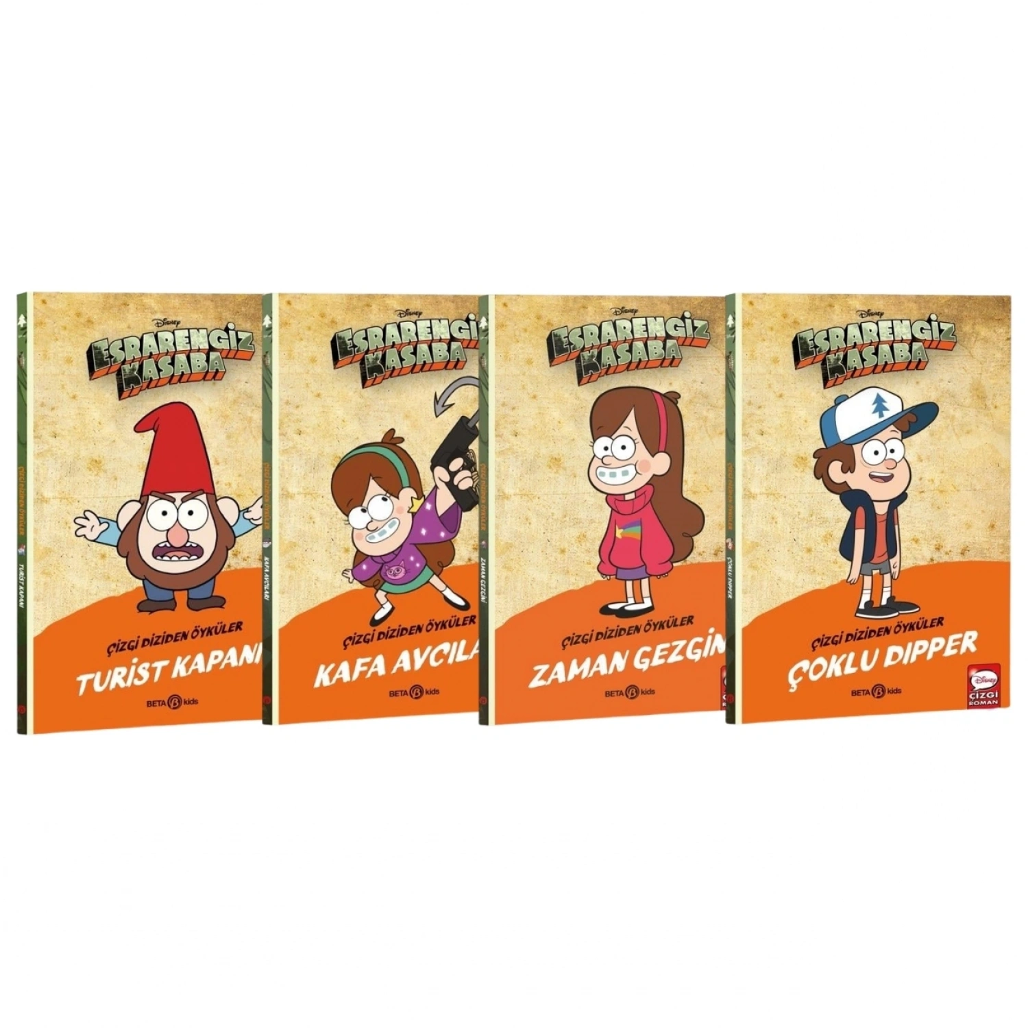 Esrarengiz Kasaba Çizgi Diziden Öyküler 4 Kitap Set