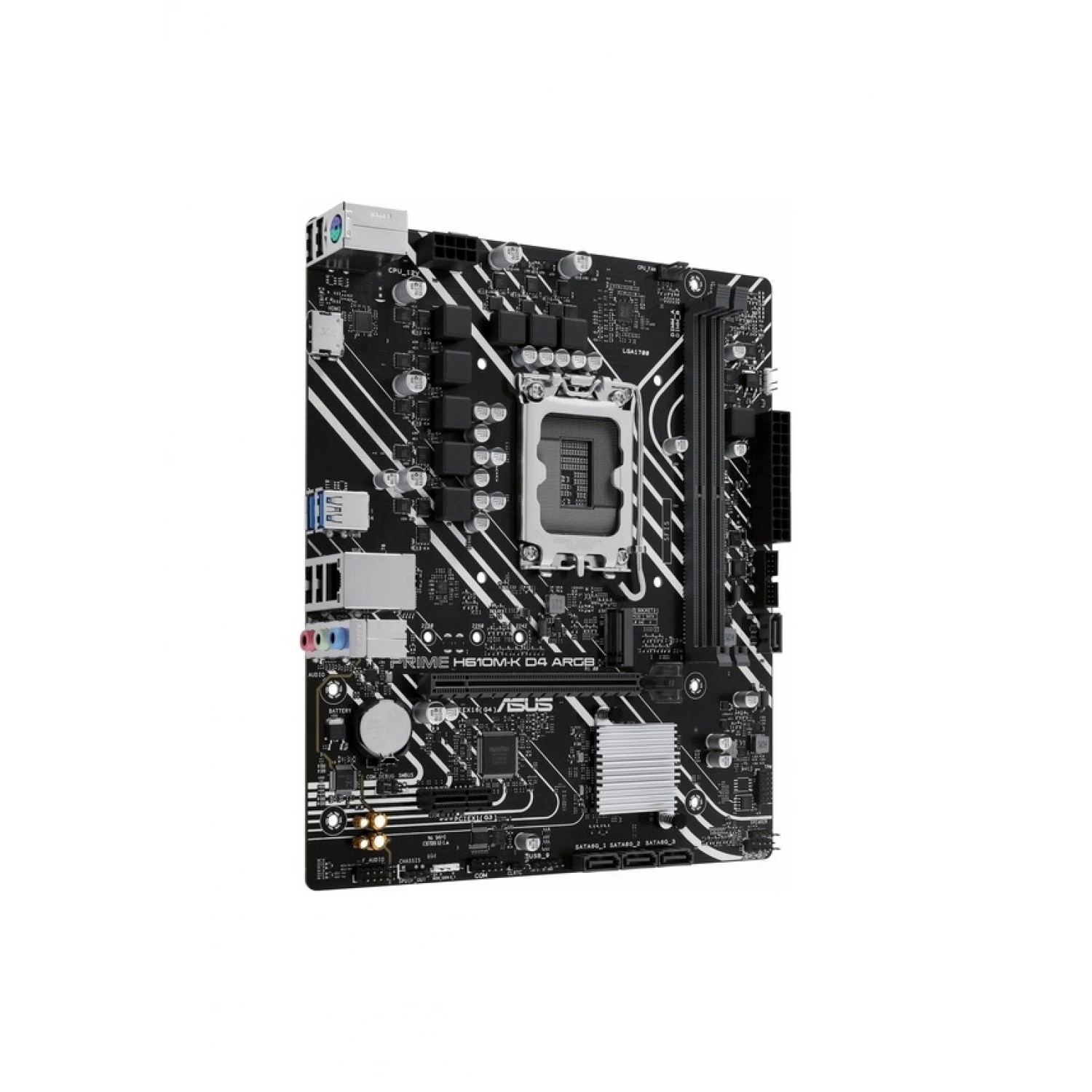 Asus Prime H610M-K ARGB 3200Mhz DDR4 Intel LGA1700 MATX Anakart