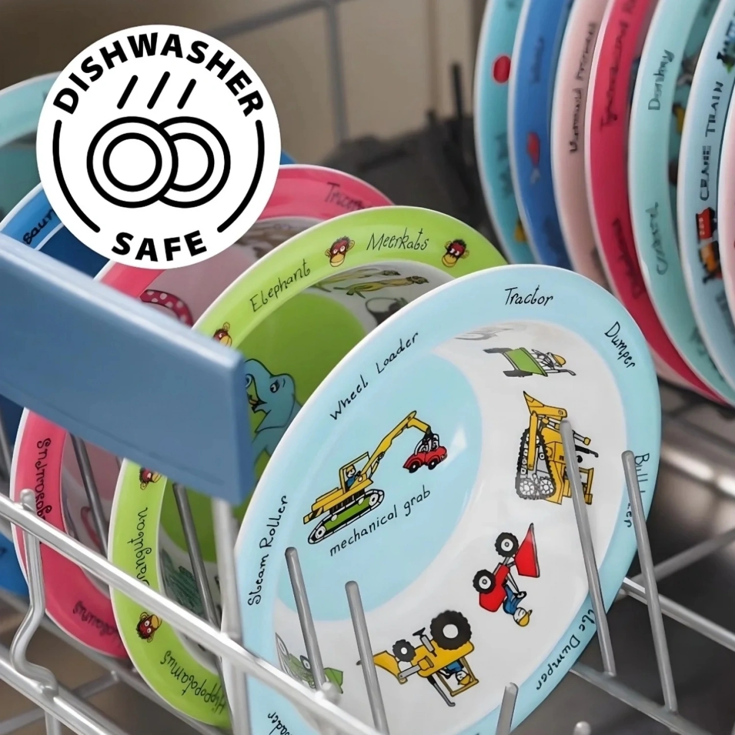 Tyrrell Katz Melamin Mama Tabağı - Mama Kasesi Set // Jungle