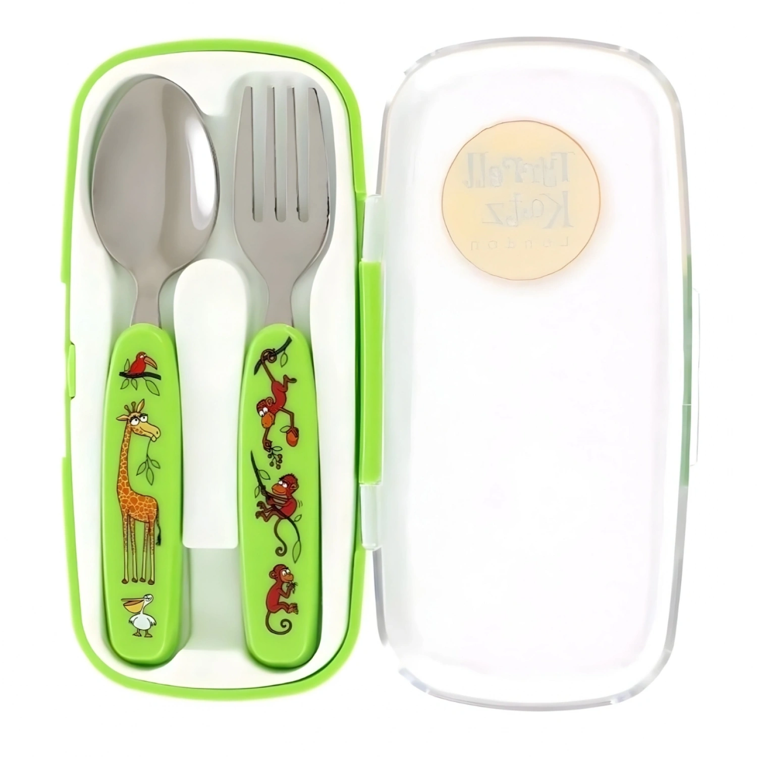 Tyrrell Katz Melamin Tabak - Kutulu Çatal Kaşık Seti // Jungle