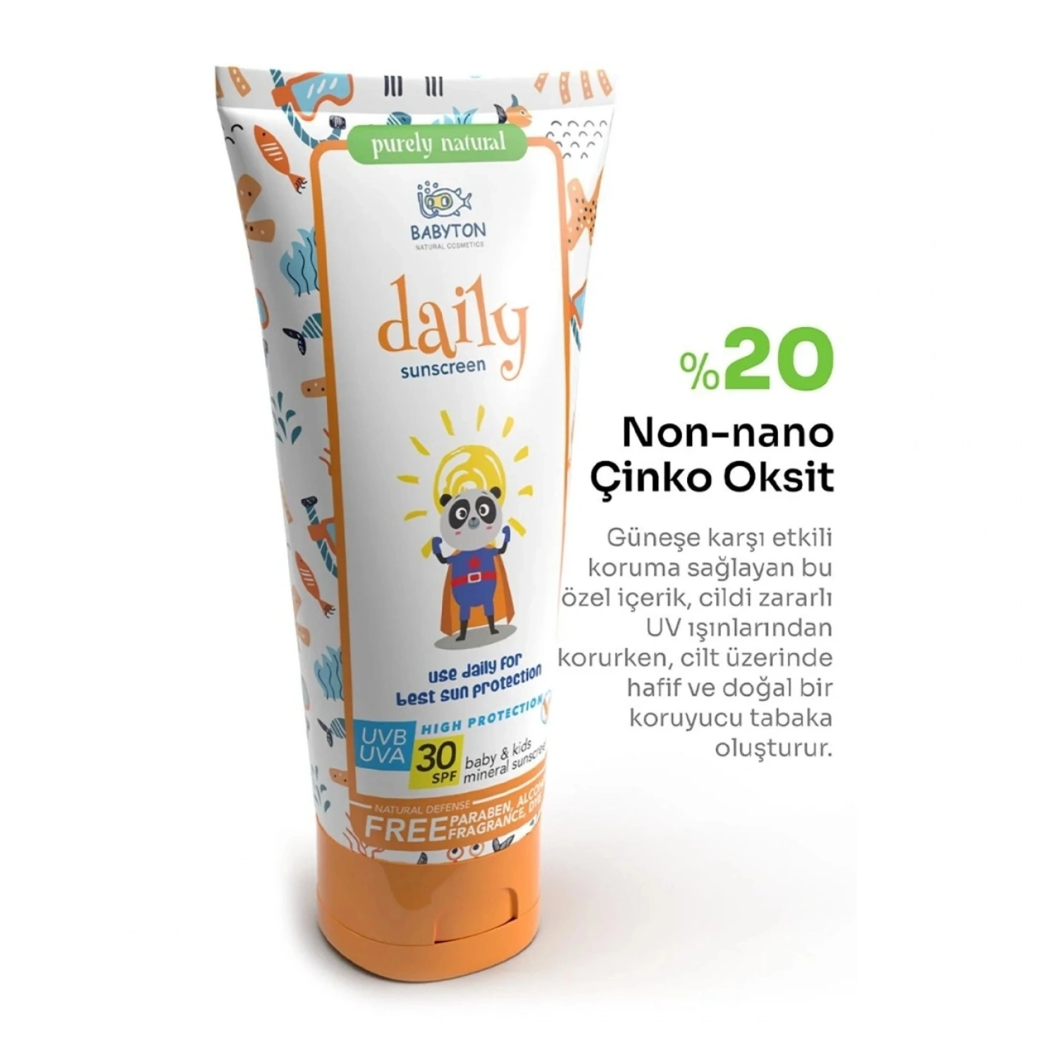 Babyton Günlük Güneş Koruyucu Krem 50 ml