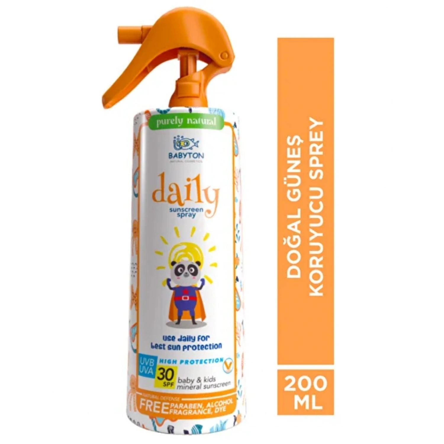 Babyton Günlük Güneş Koruyucu Sprey 200 ml