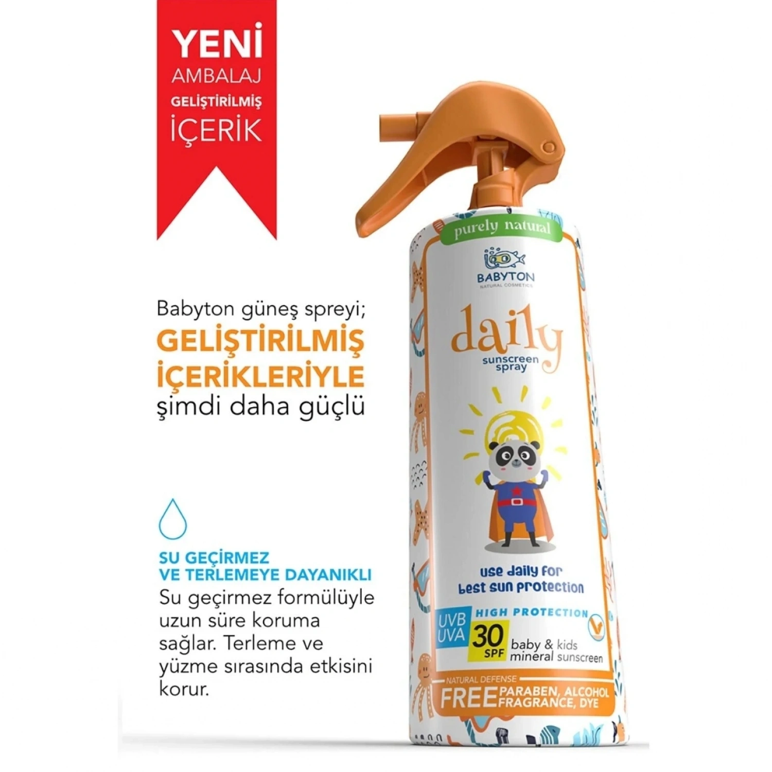 Babyton Günlük Güneş Koruyucu Sprey 200 ml