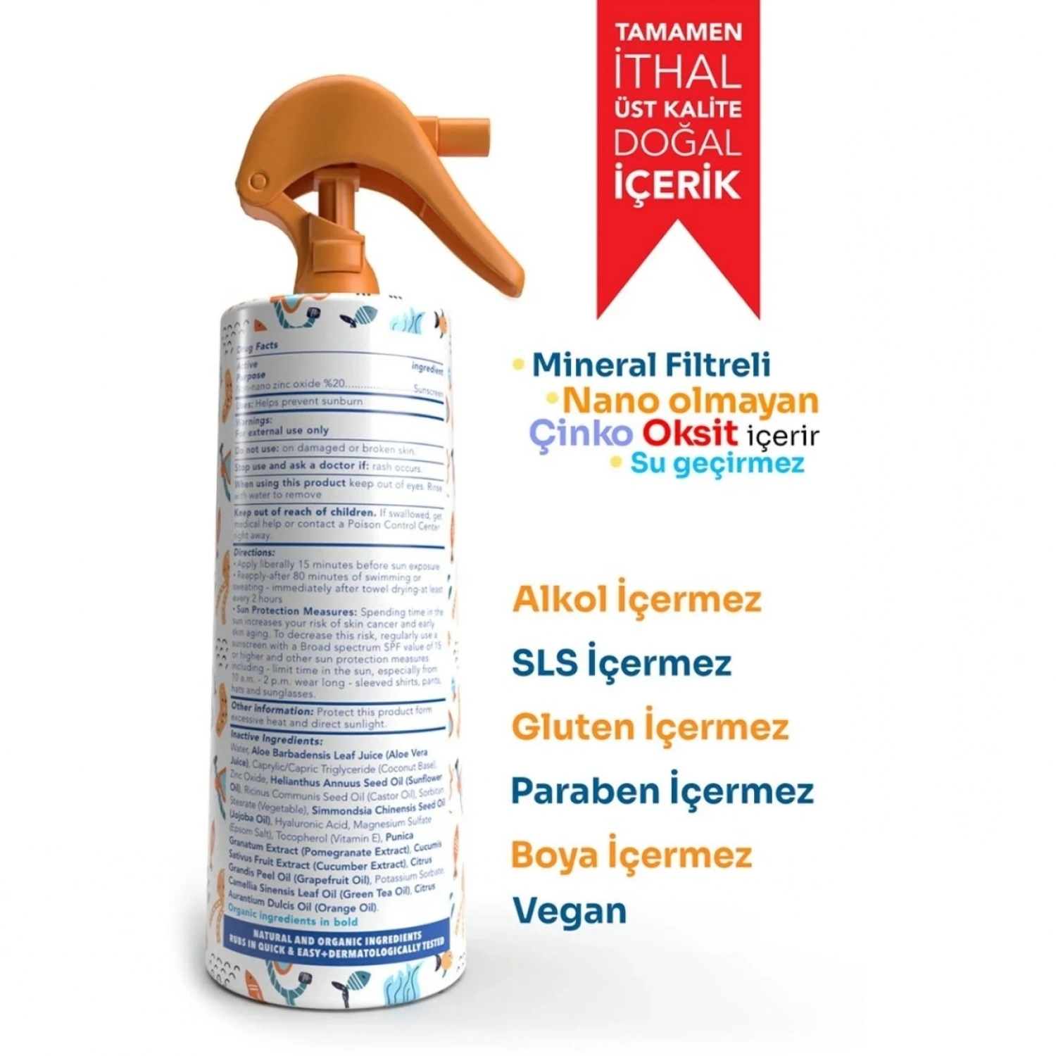 Babyton Günlük Güneş Koruyucu Sprey 200 ml