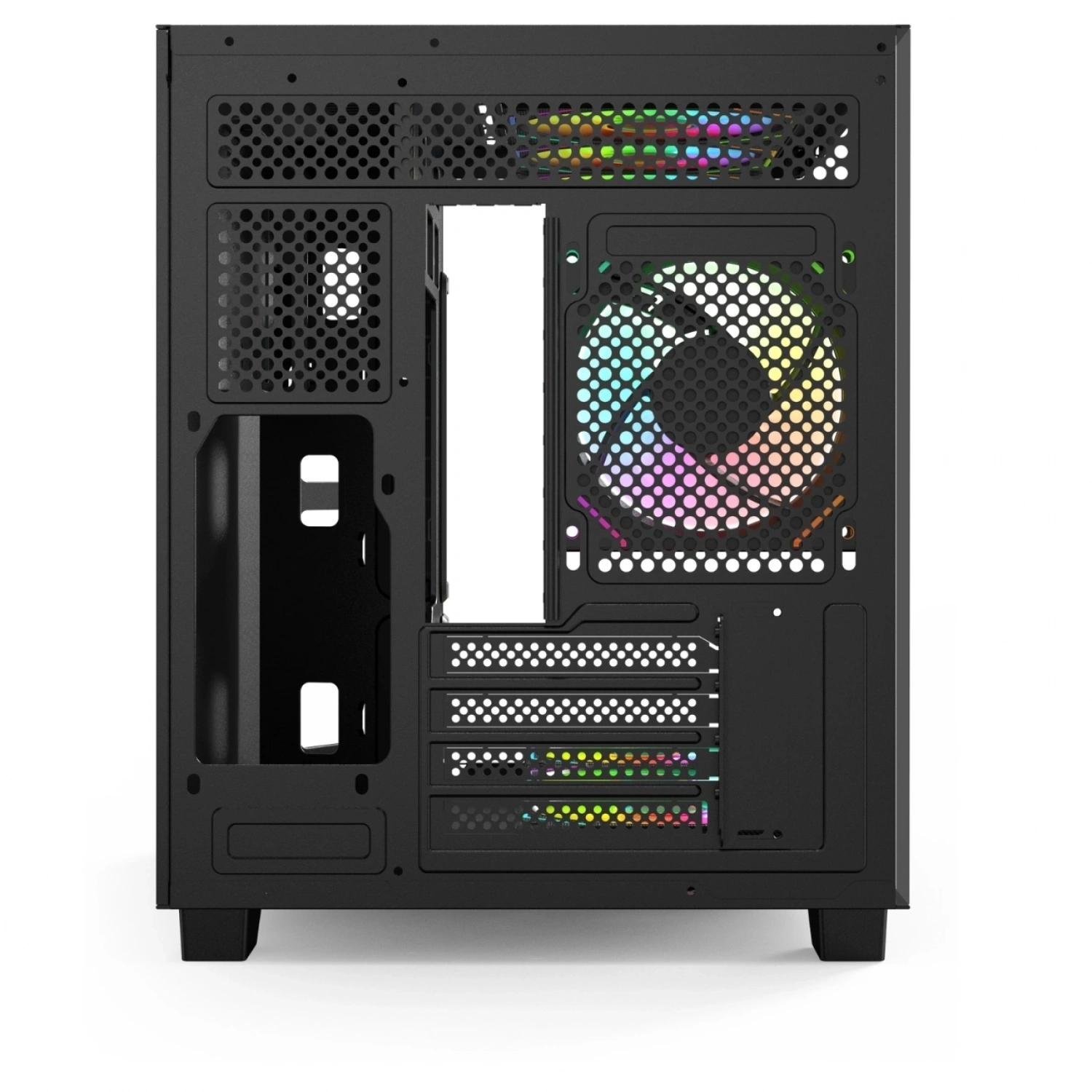 Hyper Rocket V332 Micro-ATX 7 Argb Fan Siyah Oyuncu Kasası