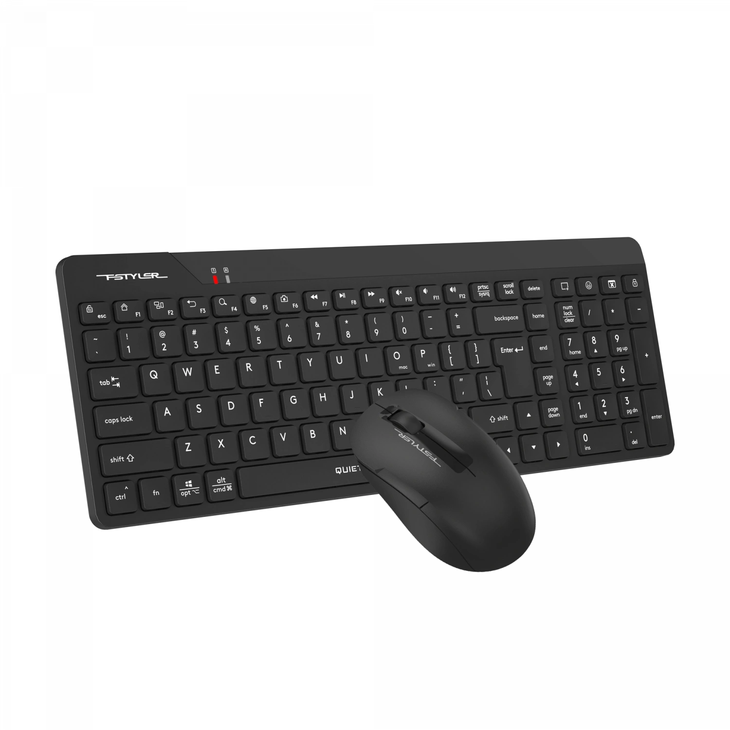 A4 TECH FG2300 Q SILENT 2.4 GHZ AİR2 SİYAH KLAVYE+MOUSE