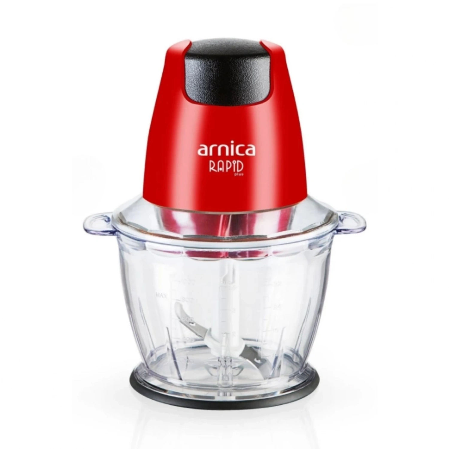 Arnica Rapid Plus Kırmızı GH21132 Mini 500 W Doğrayıcı