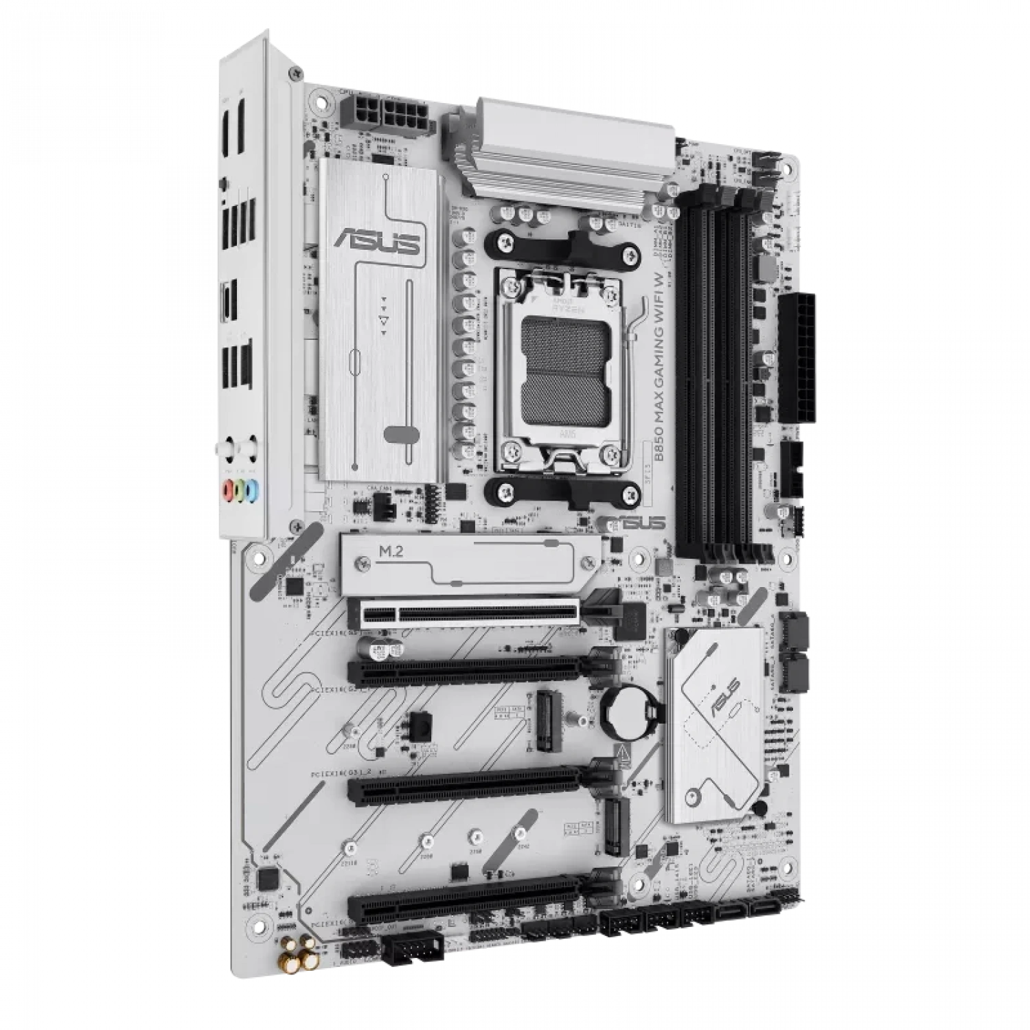 ASUS B850 MAX GAMING WIFI 7 AMD AM5 DDR5 ANAKART BEYAZ