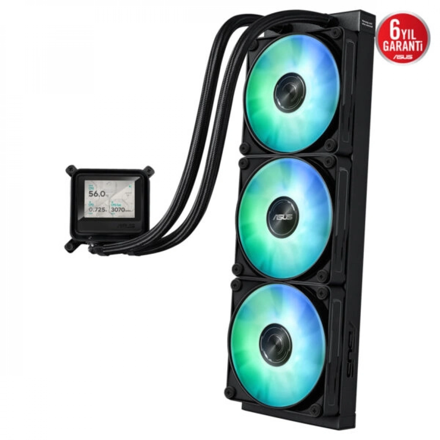 ASUS MAX GAMING LC 360 ARGB LCD SIVI SOGUTMA