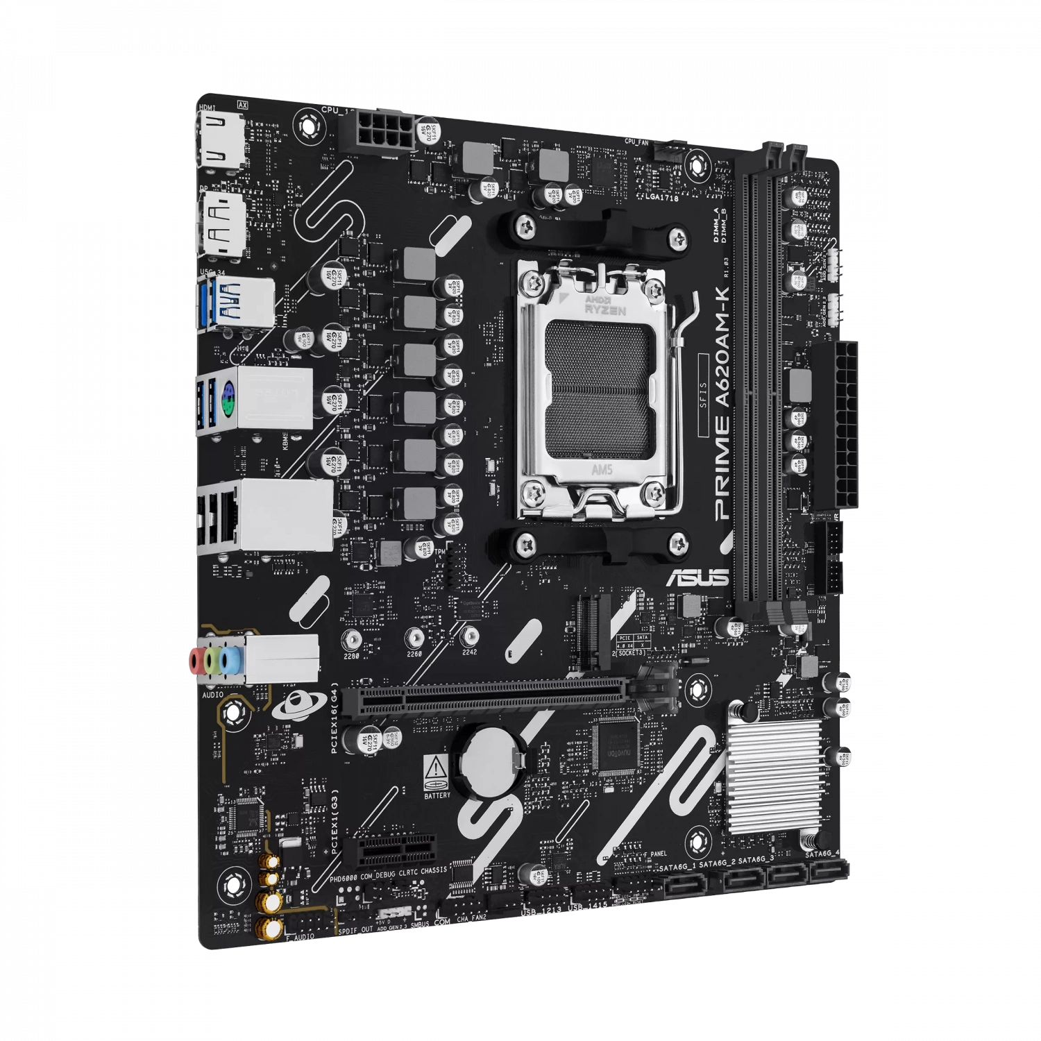 ASUS PRIME A620AM-K AM5 ANAKART
