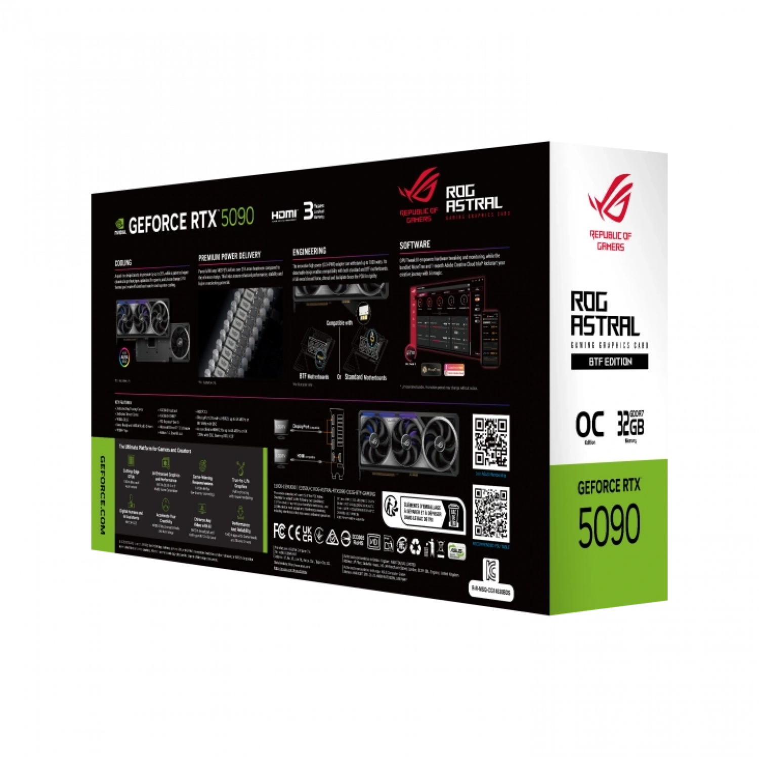 ASUS ROG-ASTRAL-RTX5090-O32G-BTF-GAMING
