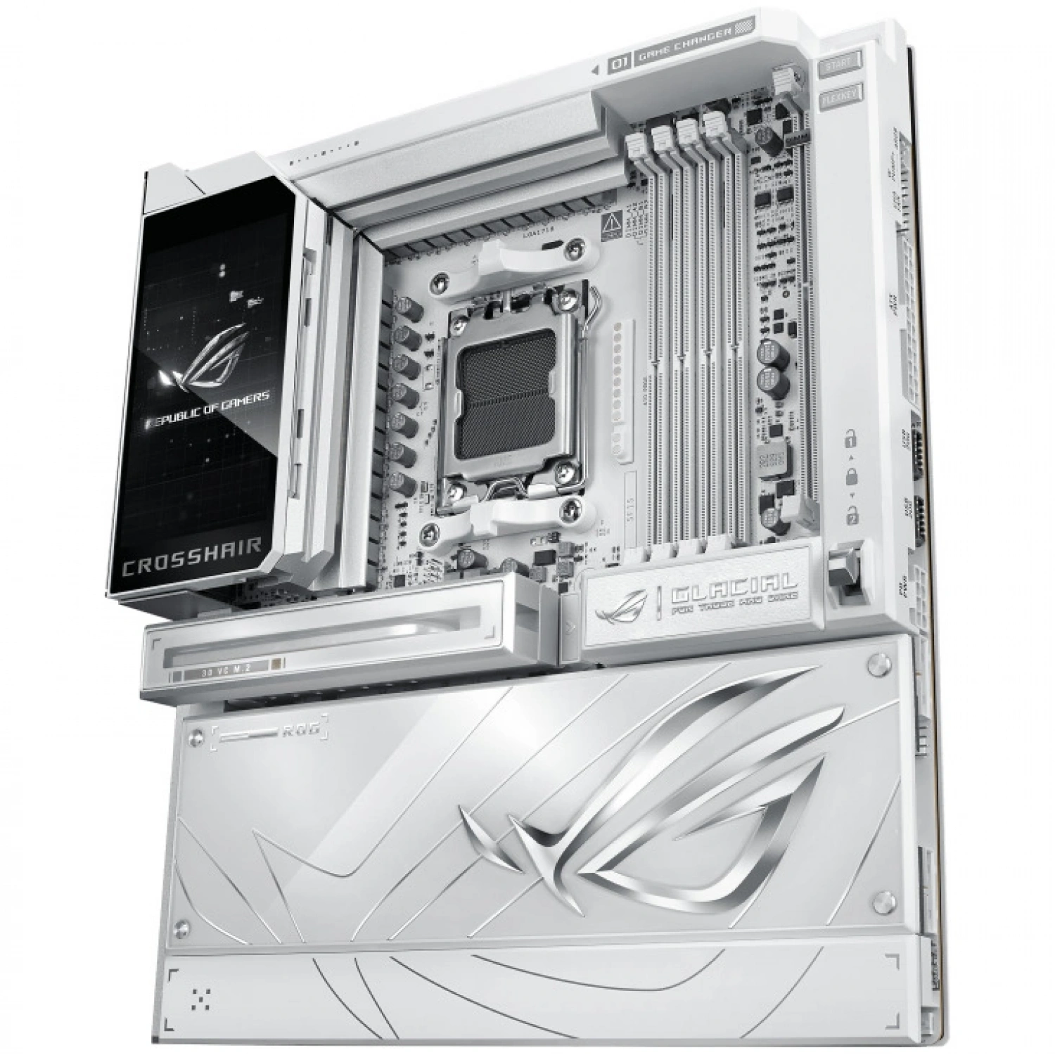 ASUS ROG CROSSHAIR X870E GLACIAL AM5 ANAKART