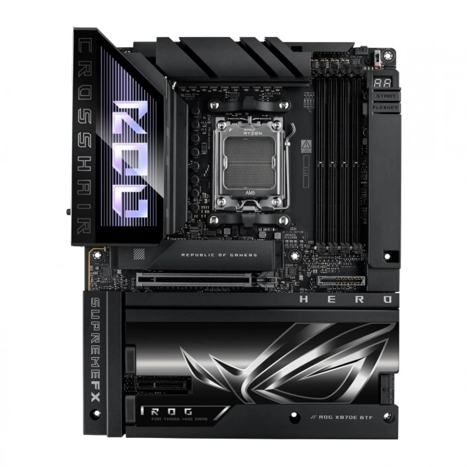 ASUS ROG CROSSHAIR X870E HERO BTF AMD AM5 DDR5 ATX