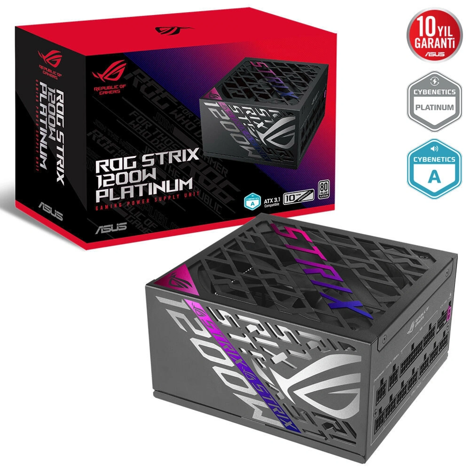 ASUS ROG Strix 1200P 1200W 80+ Platinum Full Modül